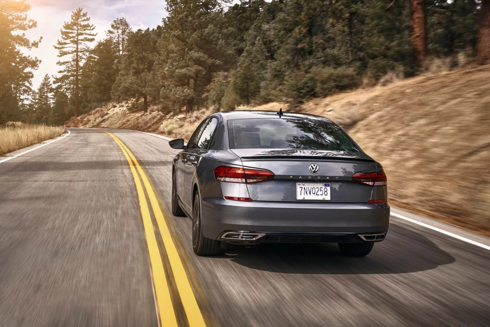 Adaptive cruise control, lane keeping assist, and other options are available for the new Passat