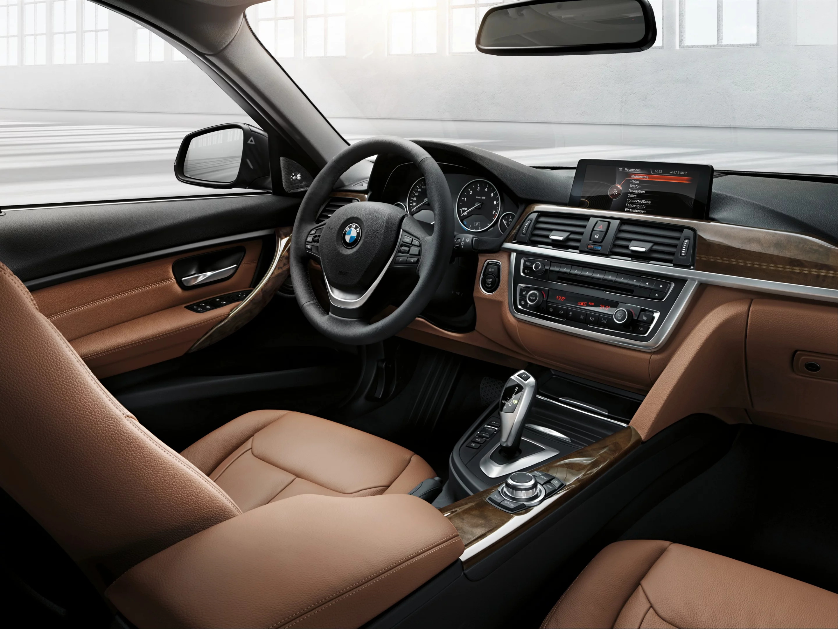 BMW 3 Series Touring - Interior, Dakota leather Saddle Brown