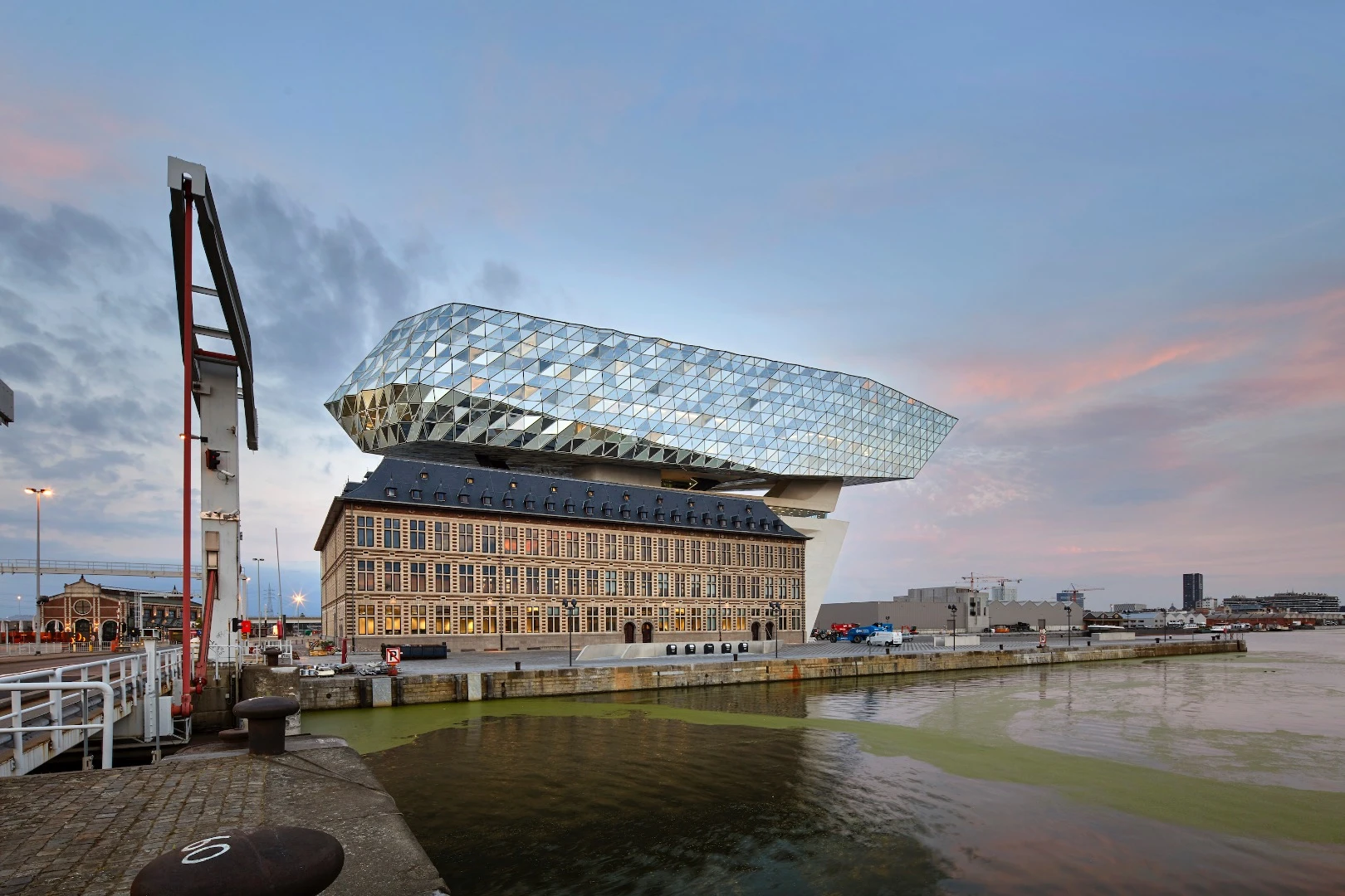 Hadid was told that the original building must be preserved