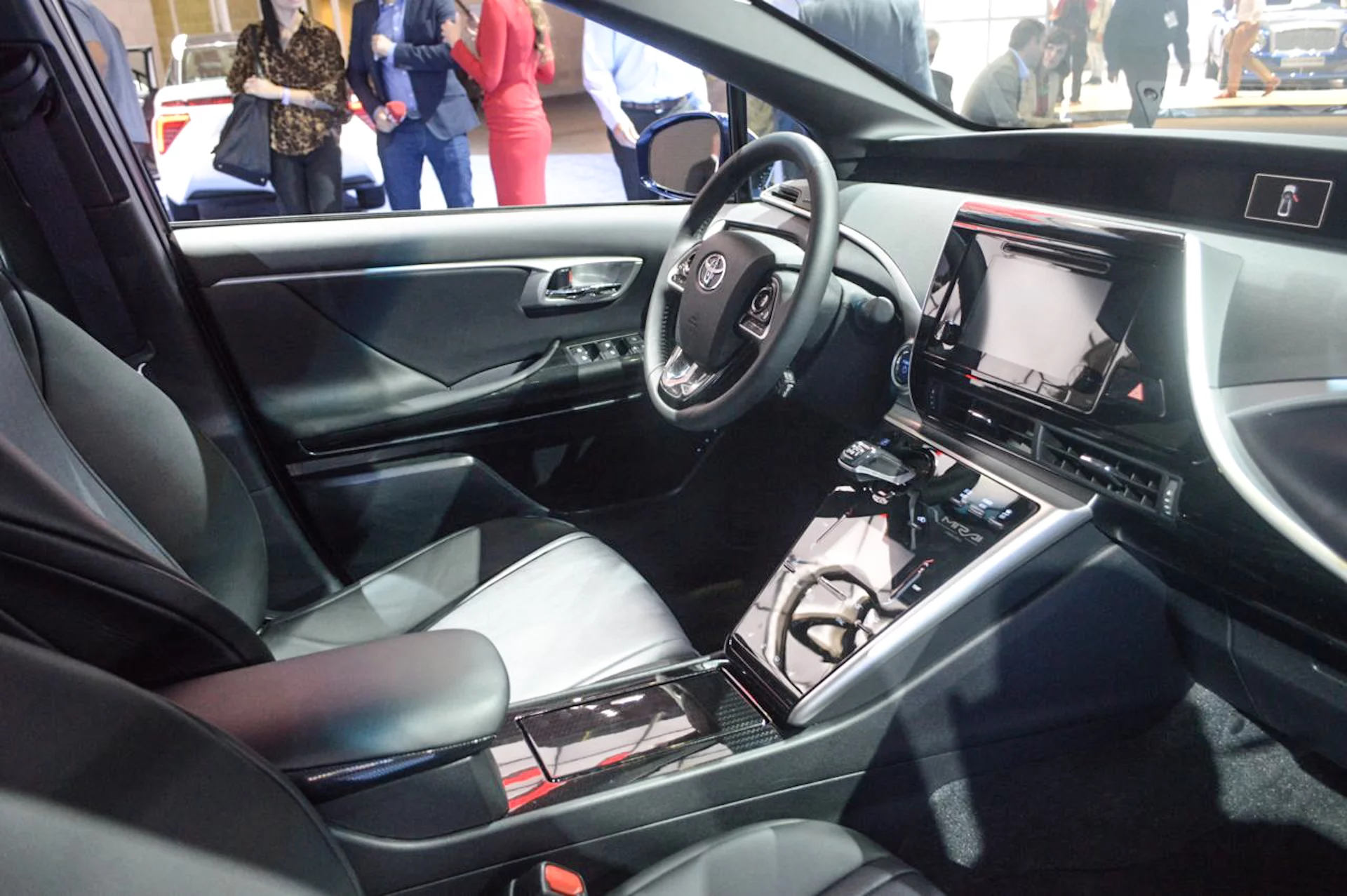The Toyota Mirai at the LA Auto Show (Photo: CC Weiss / Gizmag.com)