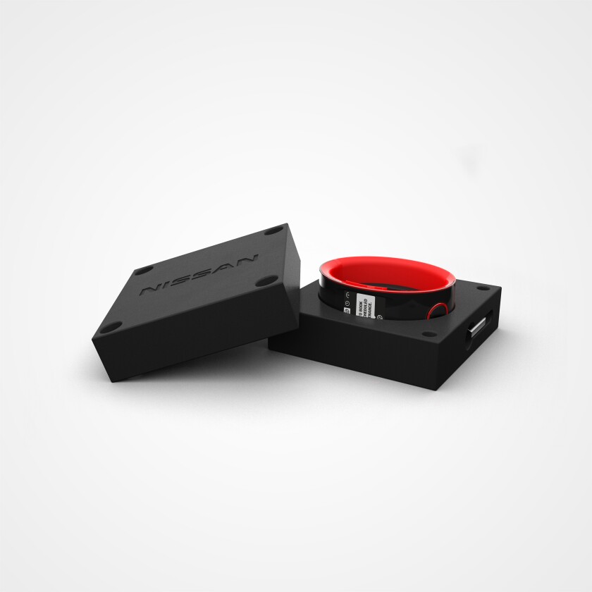 The packaging will be made from the same rubber found on racing tires to reflect the Nismo brand