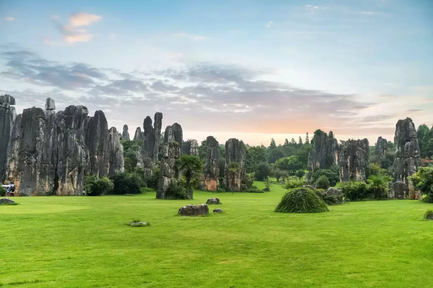 Deep in China's Yunnan Province is the Shilin Stone Forest, composed of magnificent limestone formations that are more than 270 million years old