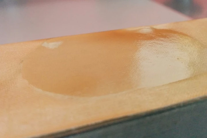 The Empa skin model uses gelatine on a cotton substrate