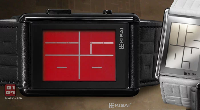 The black and red flavor Kisai Stencil LCD