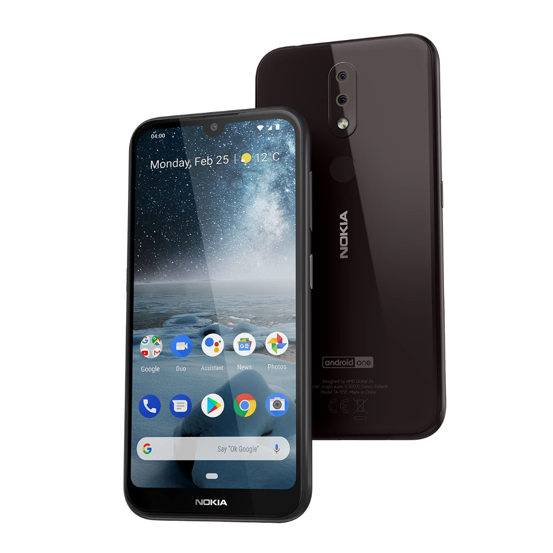 The Nokia 4.2 has two 13-MP cameras and a 5.7-in display