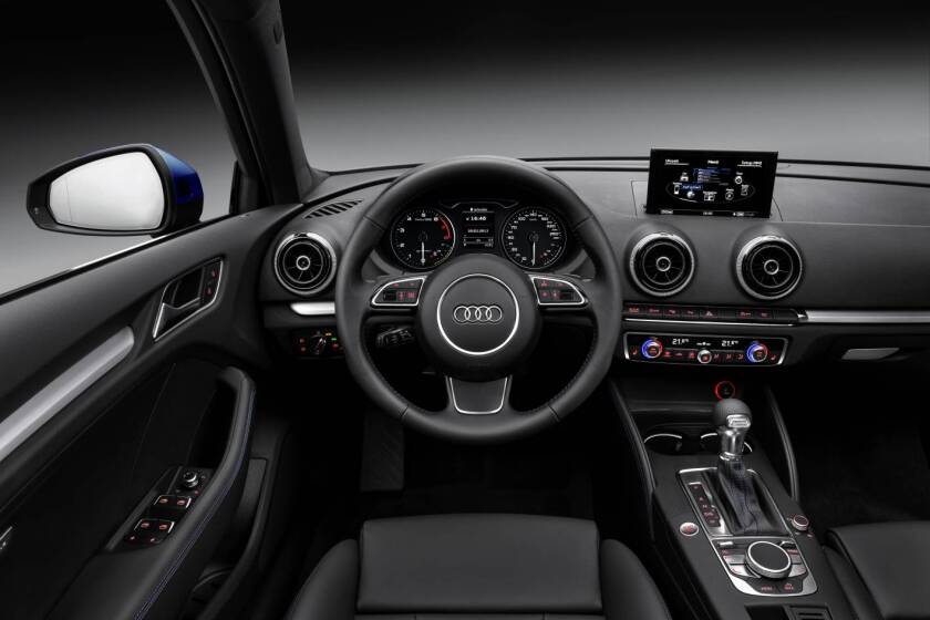Audi A3 Sportback g-tron comes with the usual amenity of accoutrements