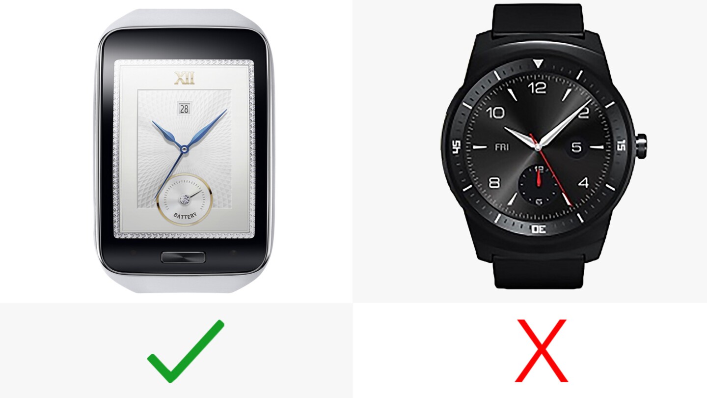 The Gear S has standalone 3G wireless capabilities – no phone required