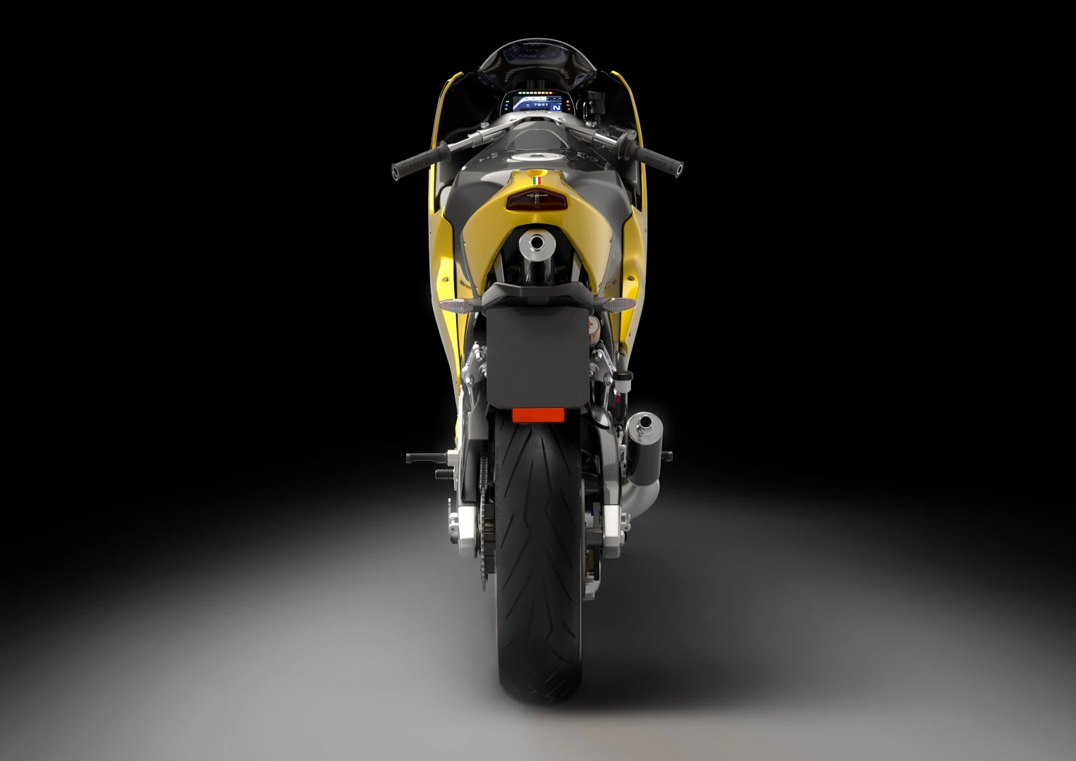 Vins Duecinquanta: twin exhausts