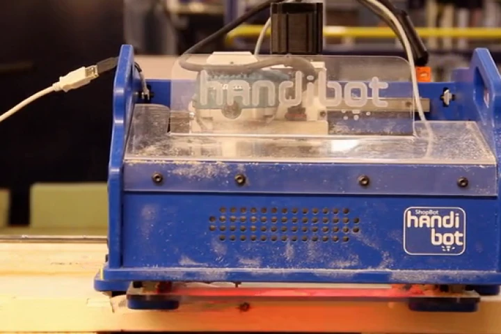 ShopBot's Handibot portable CNC machine