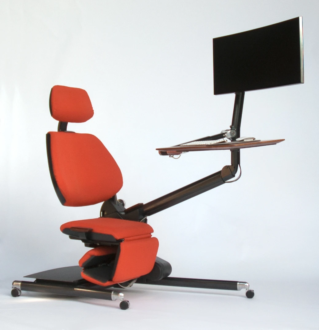 Designed for those who spend a good chunk of their lives chained to a computer, the Altwork Station is a sizable piece of office equipment