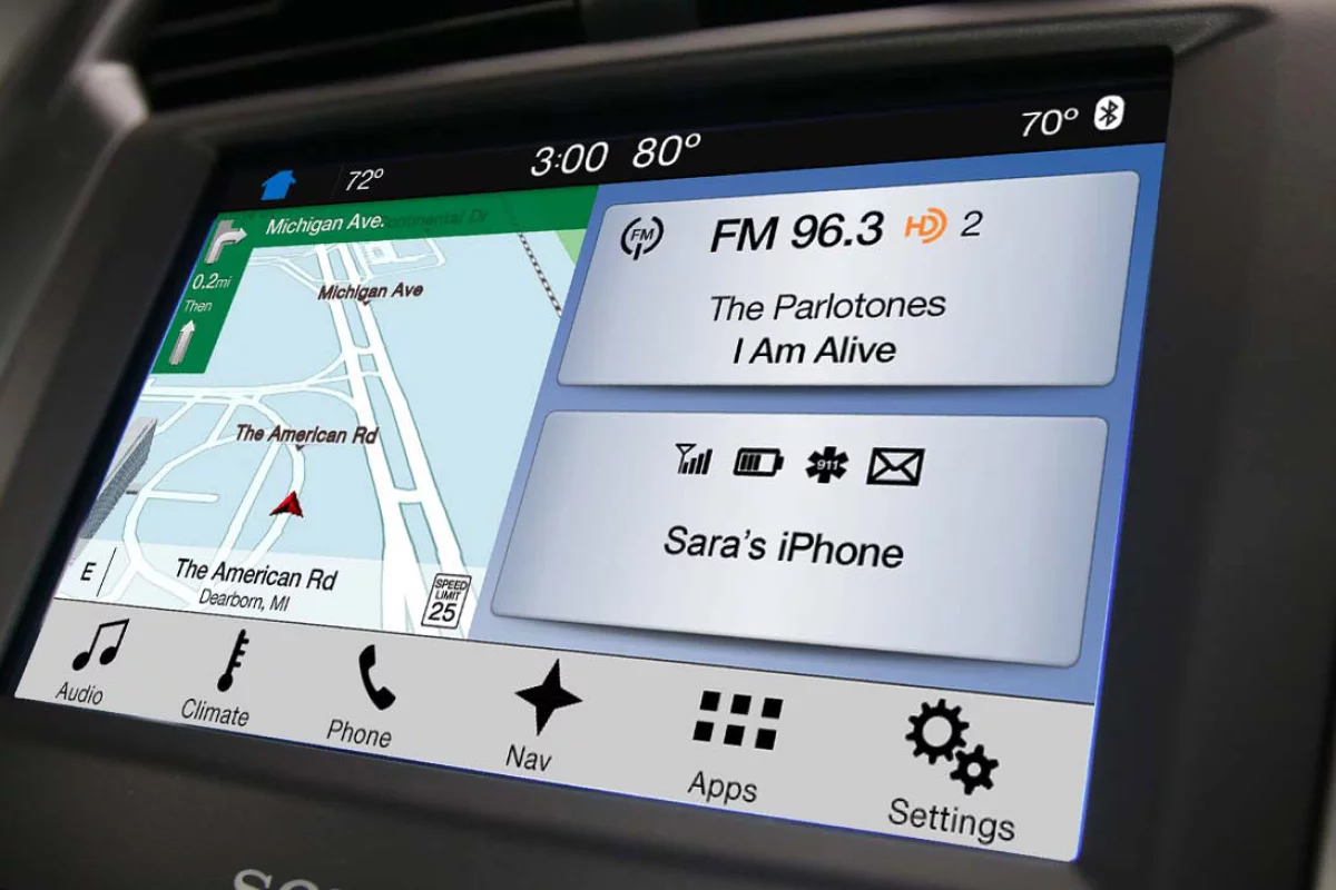Ford's new Sync 3 system