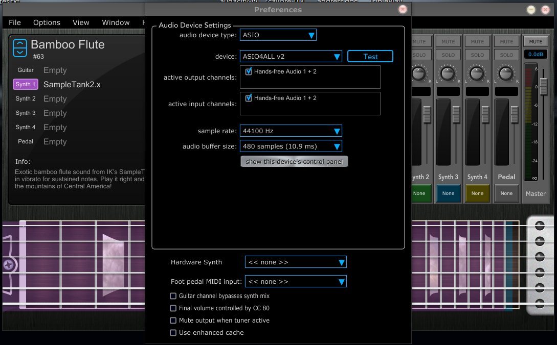 The first order of business is to adjust sample rate and audio resolution below (Image: Paul Ridden/Gizmag)