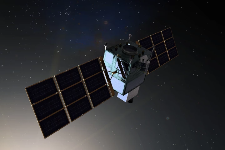 Artist's concept of an NGP satellite