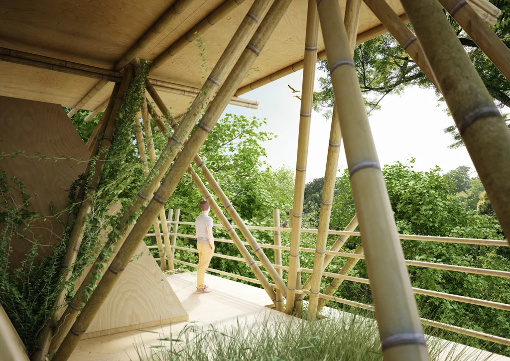 If the design does end up being built, some modest touches of modern-living could perhaps be added (Image: Penda)