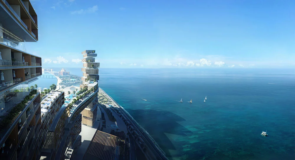 The Royal Atlantis, by Kohn Pedersen Fox Associates, in Dubai. Due for completion in 2020, the project was a winner under the "Skyscrapers and High Rises" category of the 2018 International Architecture Awards