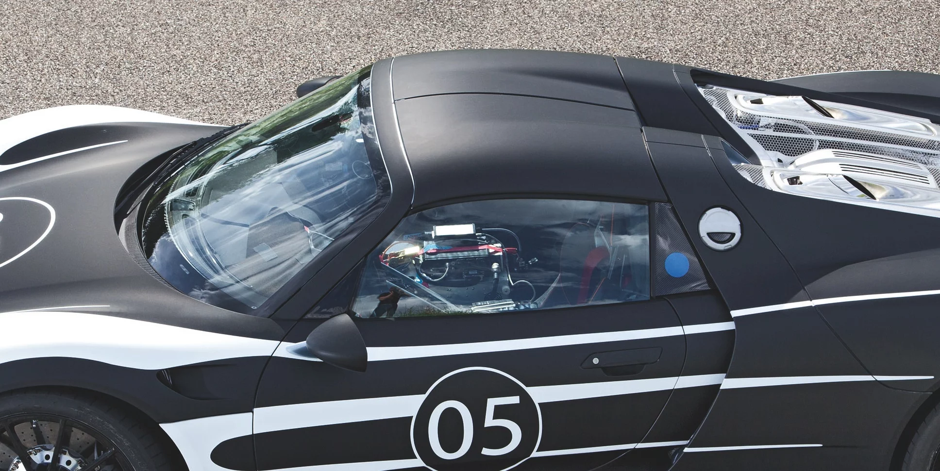 The latest version of the 918 Spyder under testing