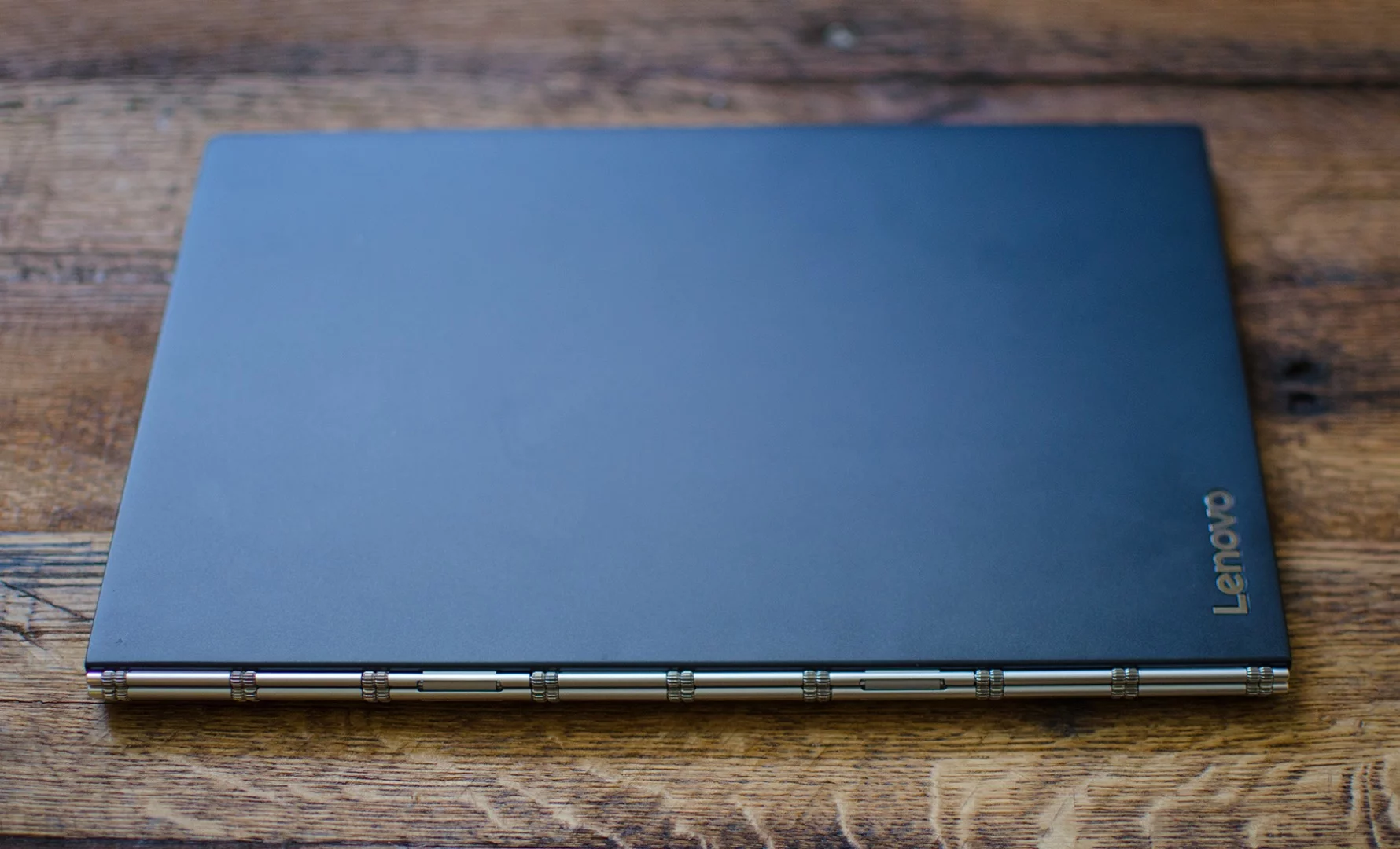 Yoga Book's mechanical hinge works remarkably well