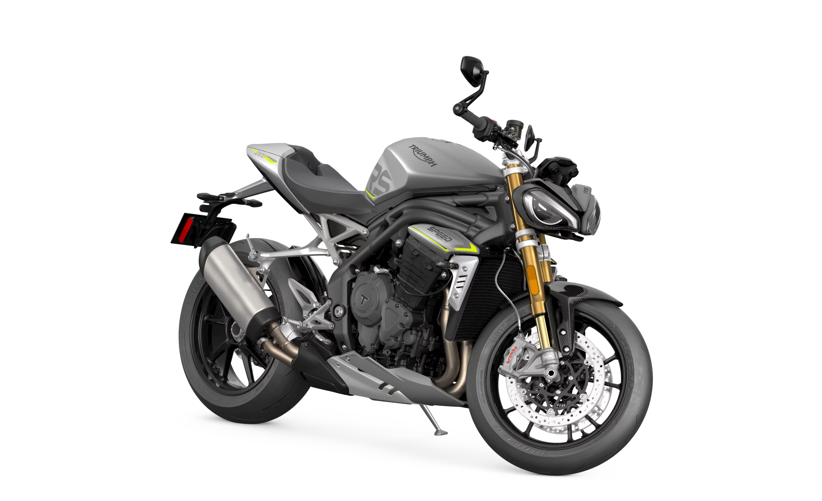 The 2021 Triumph Speed Triple RS remains instantly recognizable