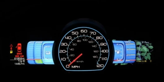 1445.7 miles on a single tank of gas (Photo: Sam VarnHagen/Ford Motor Co.)