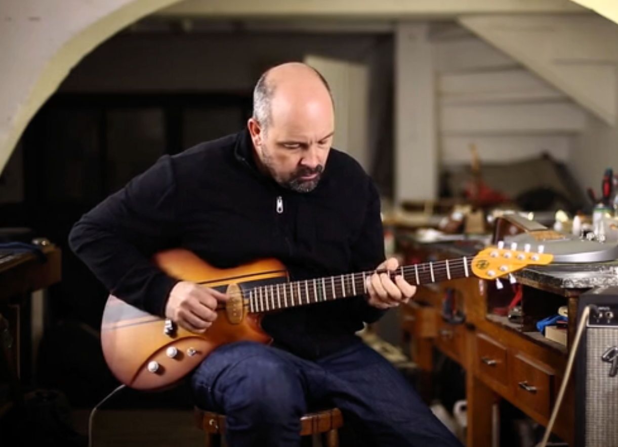 Jean-Yves Alquier & Co have launched the Cosmic One eco-friendly guitar on Kickstarter