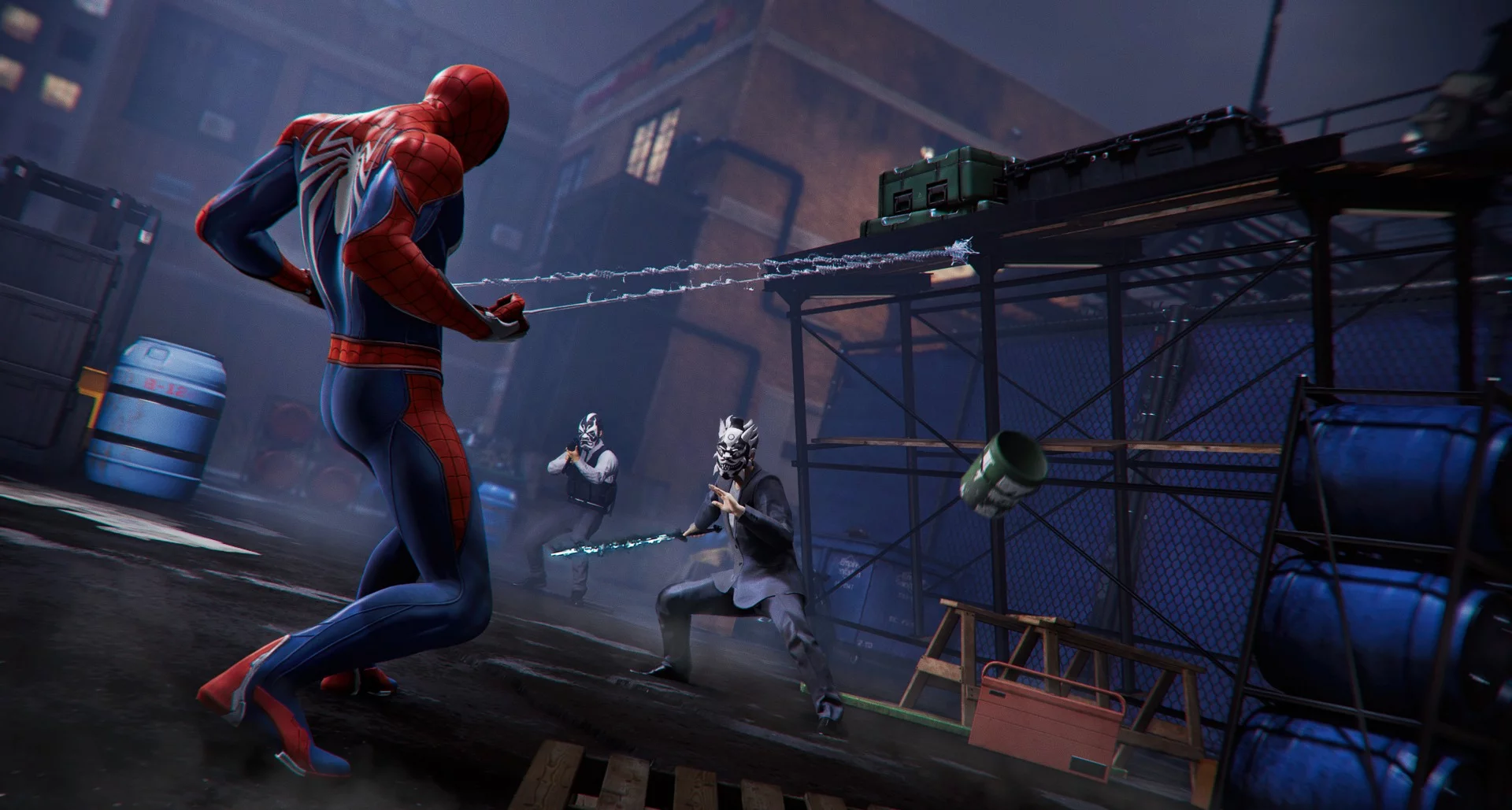 Marvel's Spider-Man lets players sling webs and swing around New York City