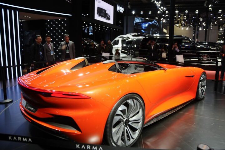 The Karma SC1 Vision Concept at Auto Shanghai 2019