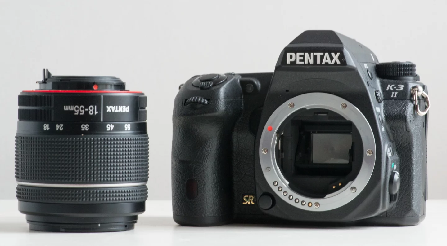 We tested the Pentax K-3 II with a 18-55-mm kit lens