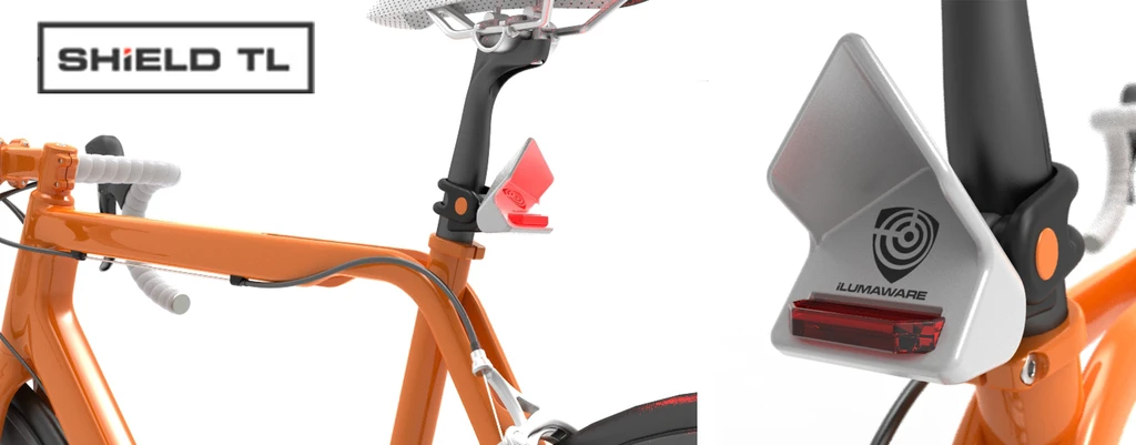 The Shield TL also features a tail light