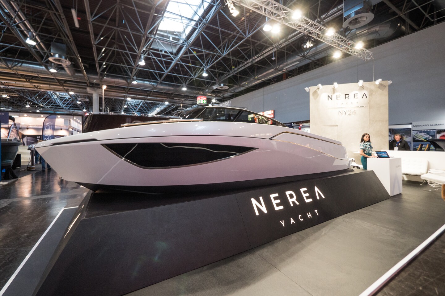Nerea held the world premiere of the NY24 at the Düsseldorf boat show last month