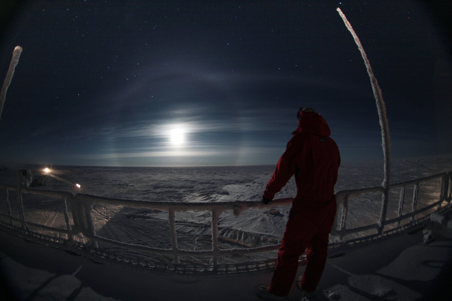 The station is so isolated that it is used as a template for potential missions to other planets