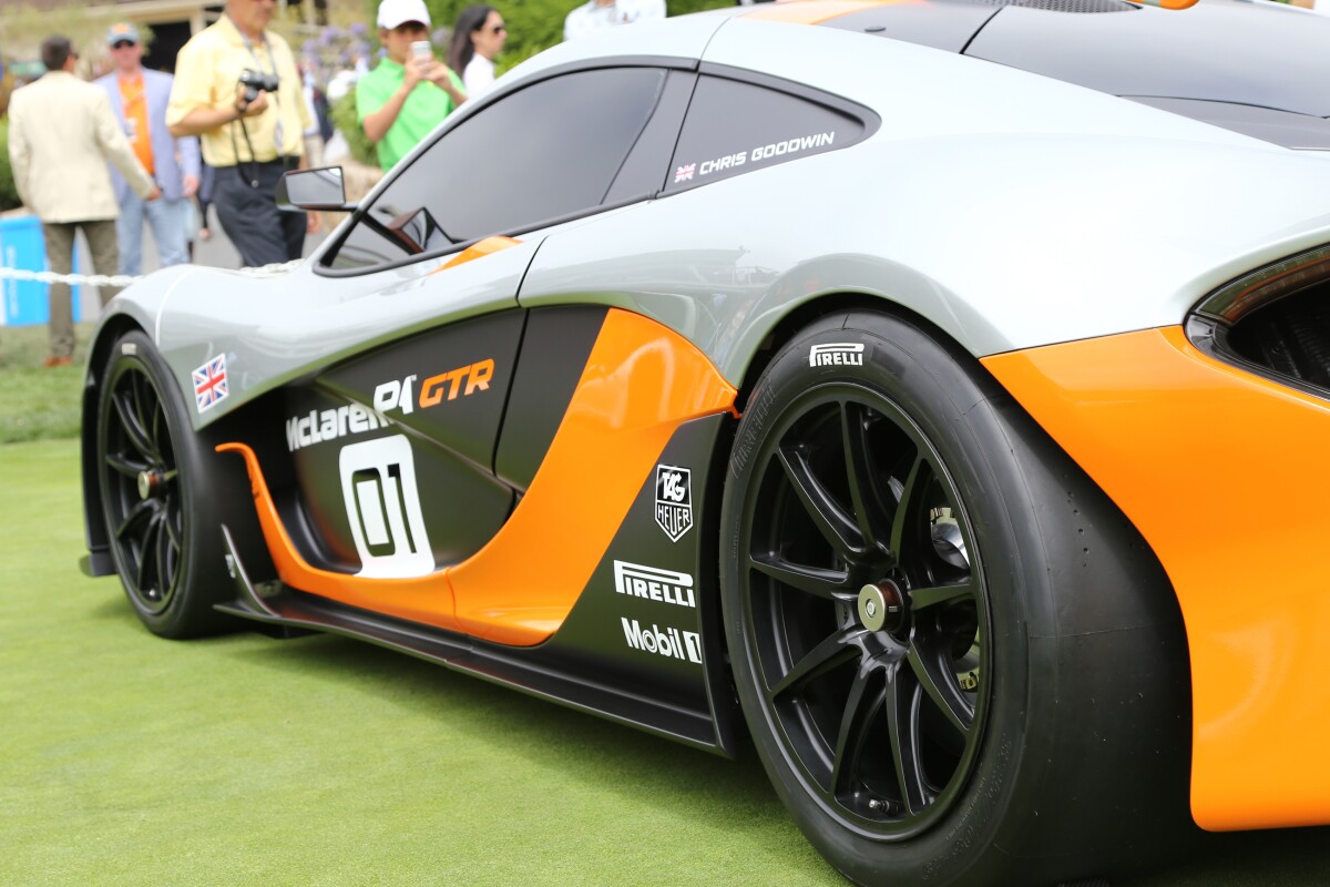 Mclaren Lifts The Lid On P1 Gtr Design Concept At Pebble Beach