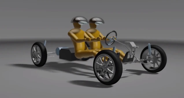 This basic framework served as the starting point of LM's 3D Printed Car Design Challenge