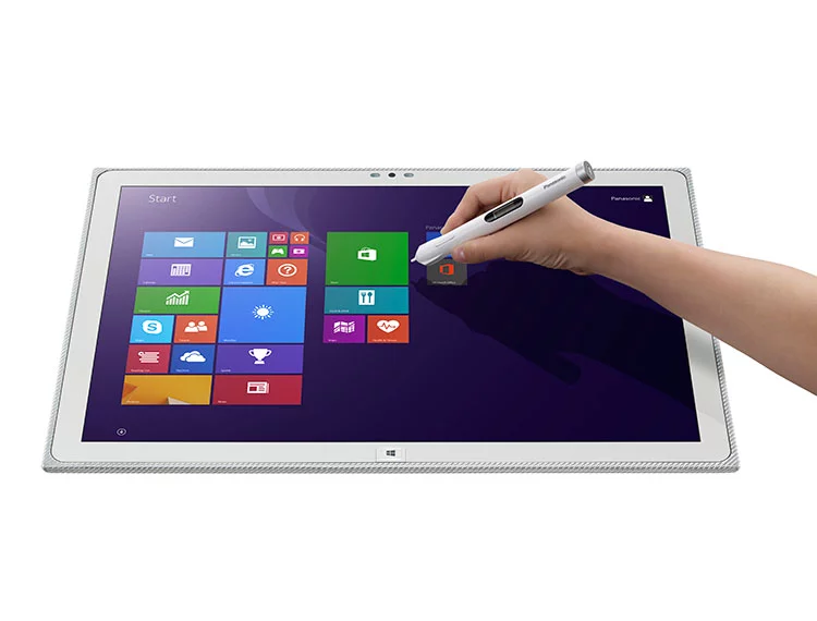 The Panasonic Toughpad 4K UT-MA6 is the beefed up performance version of the company's Toughpad 4K UT-MB5 tablet shown at last year's CES