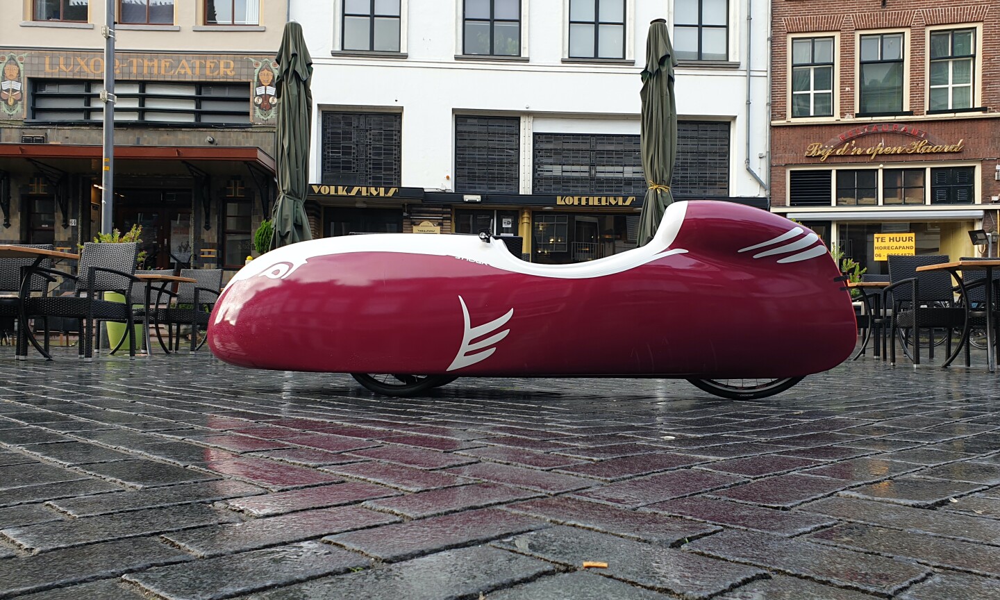 It may be built as a racer, but the Snoek could also be used for getting around town