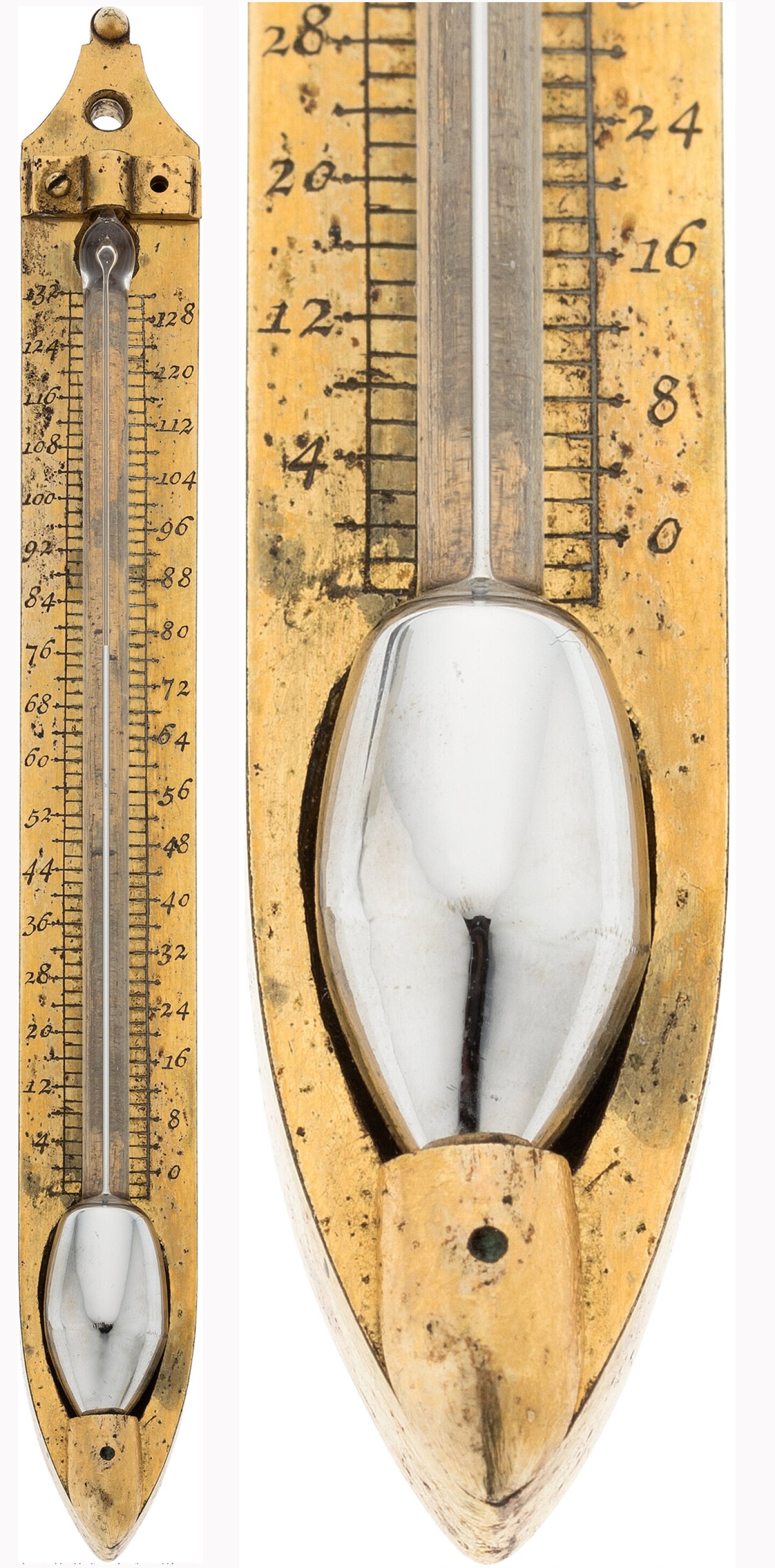 Original 300yearold Fahrenheit thermometer drops in value at auction