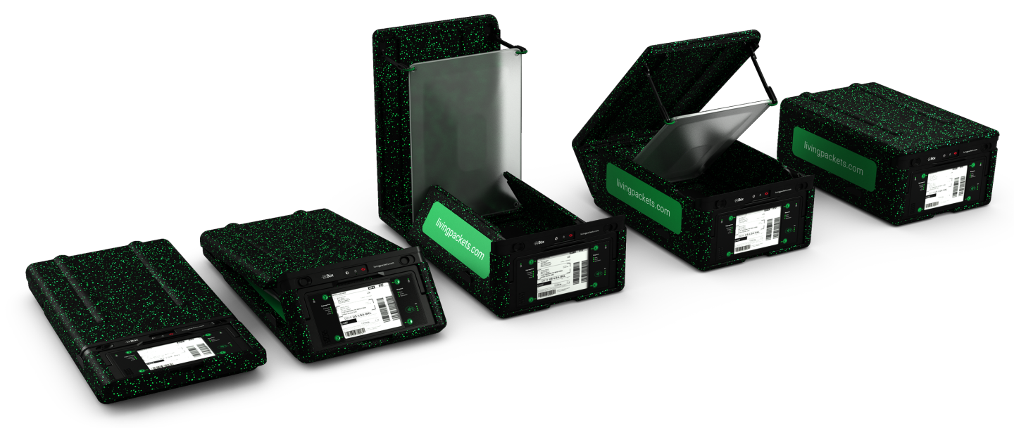 The Box has a capacity of up to 32 liters (8.5 gal), and can fold flat for storage
