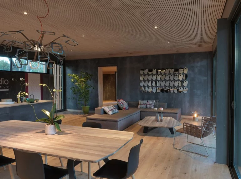 Thanks to its excellent insulation and near-airtight thermal envelope, no heating is required for the Pop-Up House (Photo: Elisabeth Montagnier)