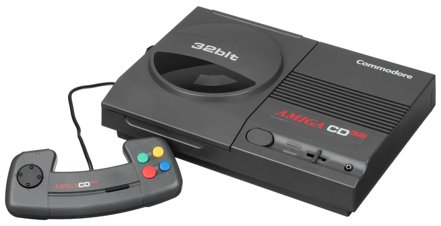 The Amiga CD32's controller, alas