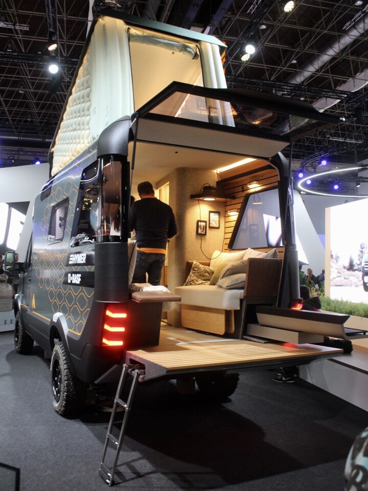 The VisionVenture was one of the biggest highlights of this year's Caravan Salon