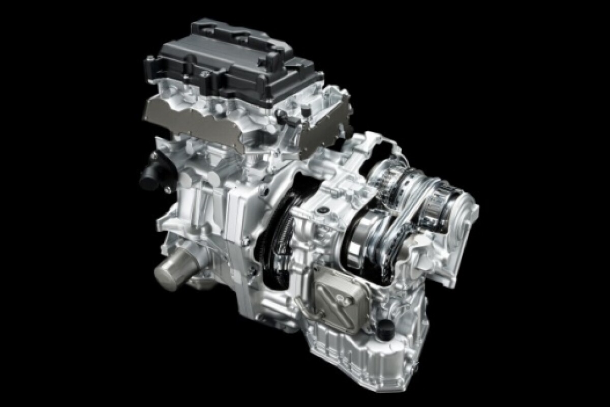 The Nissan/Jatco CVT transmission which Nissan says will be incorporated into its compact car fleet in the near future