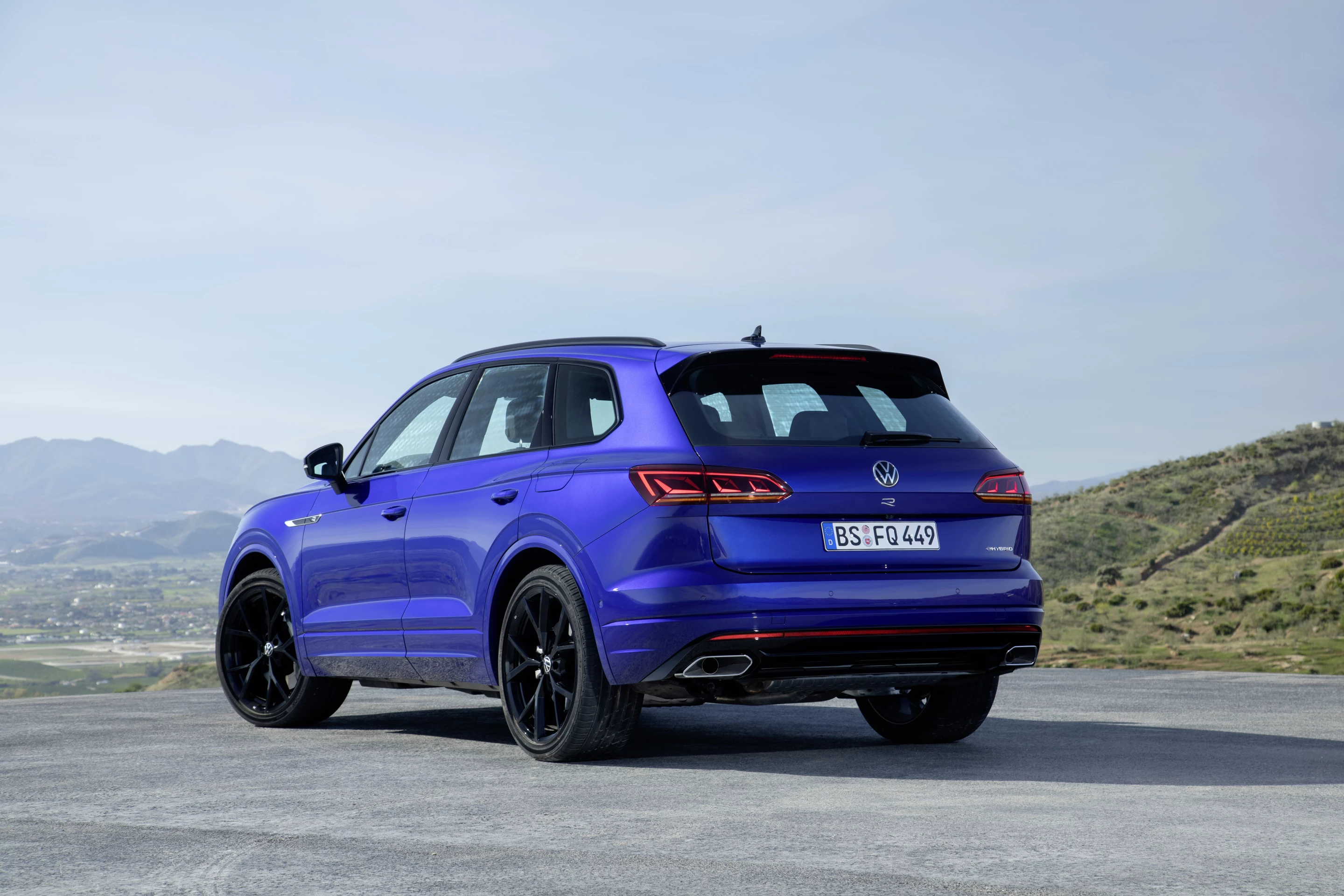 The latest Touareg becomes the first R performance model with a plug-in hybrid drive
