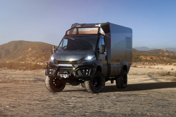 Darc says it uses 100 percent recycled carbon fiber in the construction of the Mono cabin