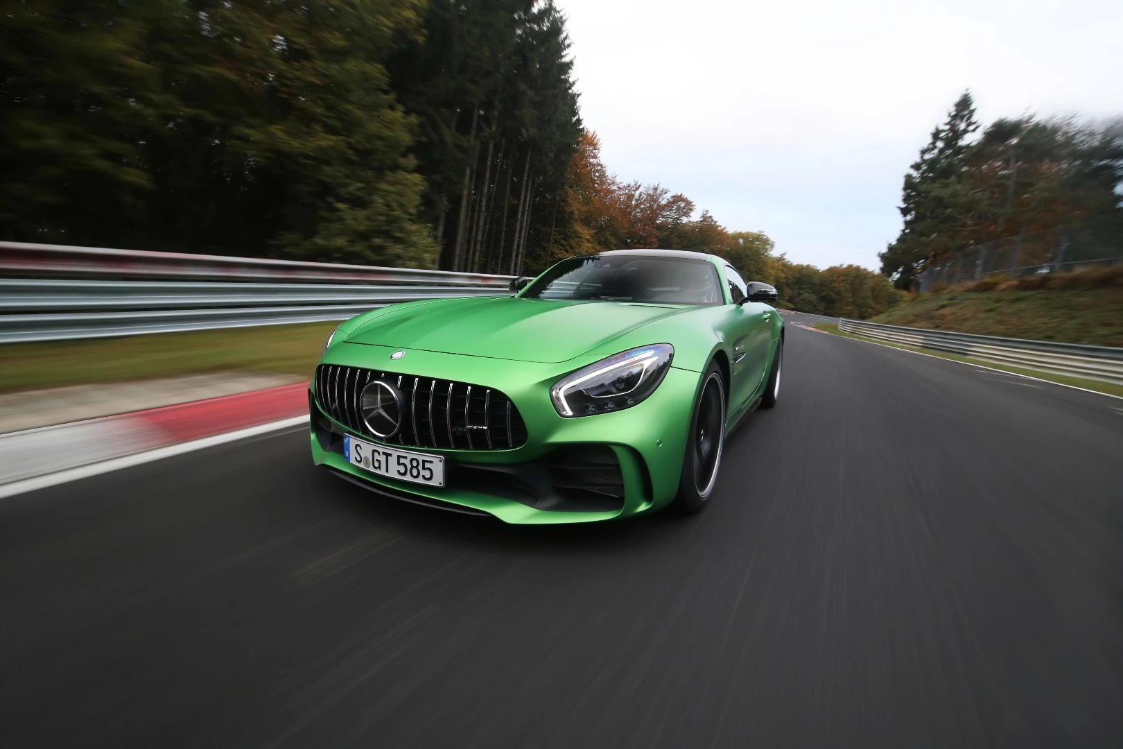 The GT R was developed at the Nurburgring