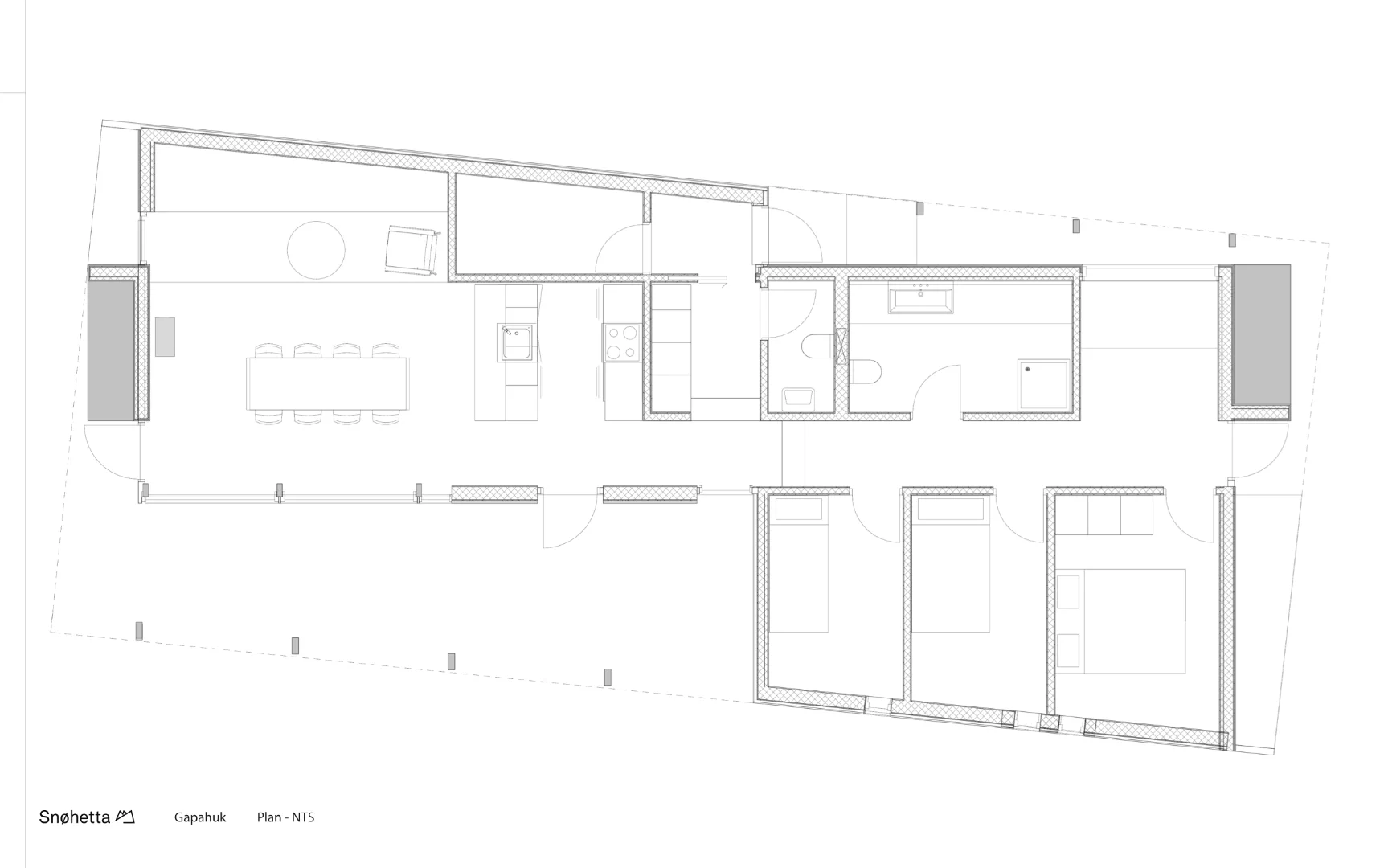 The Gapahuk's interior layout