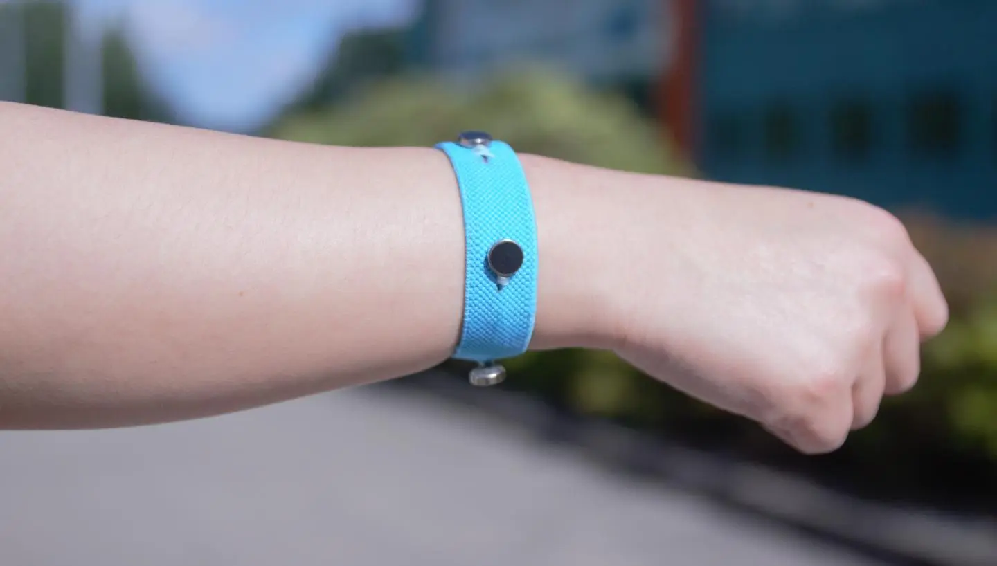 Some of the prototypes squeeze the wearer's wrist to alert them to changes in emotion, while others vibrate or heat up