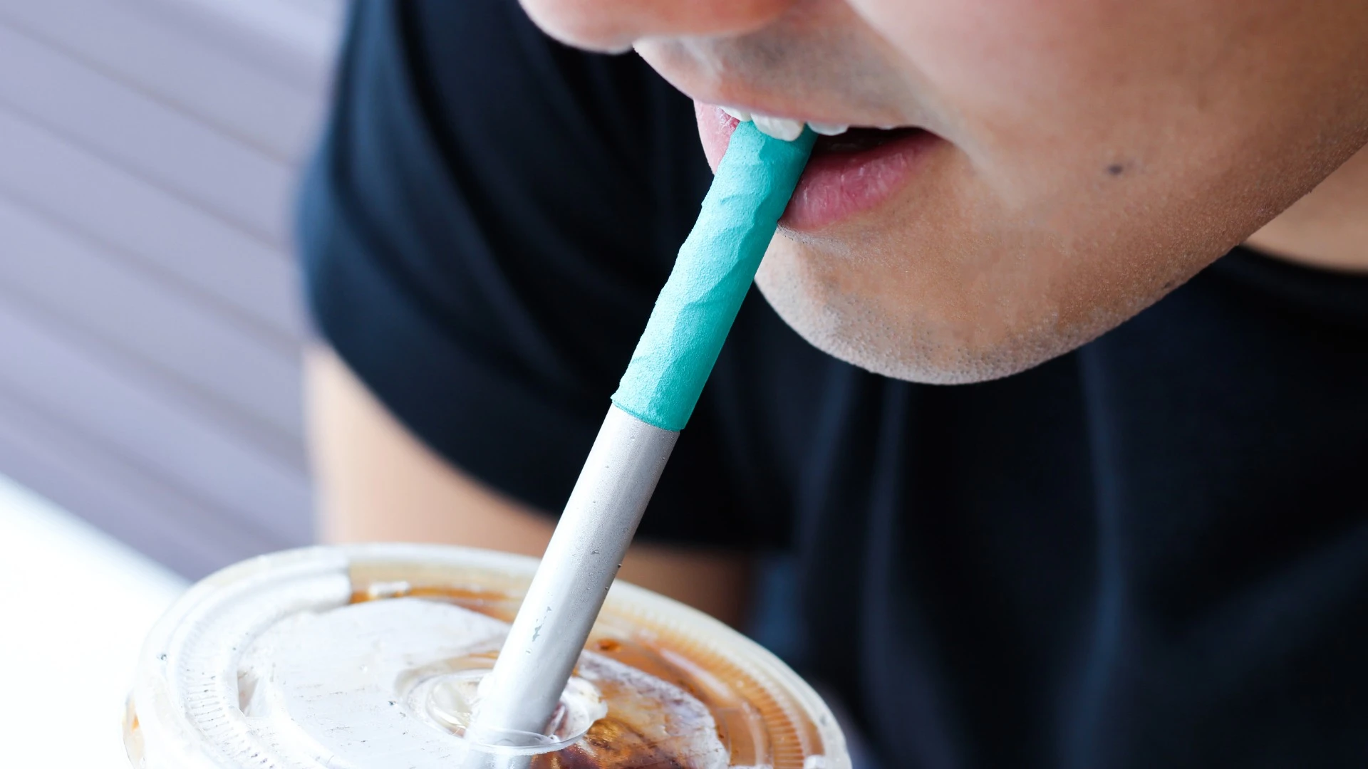 The Chew straw is, strangely enough, marketed as being "chewable"