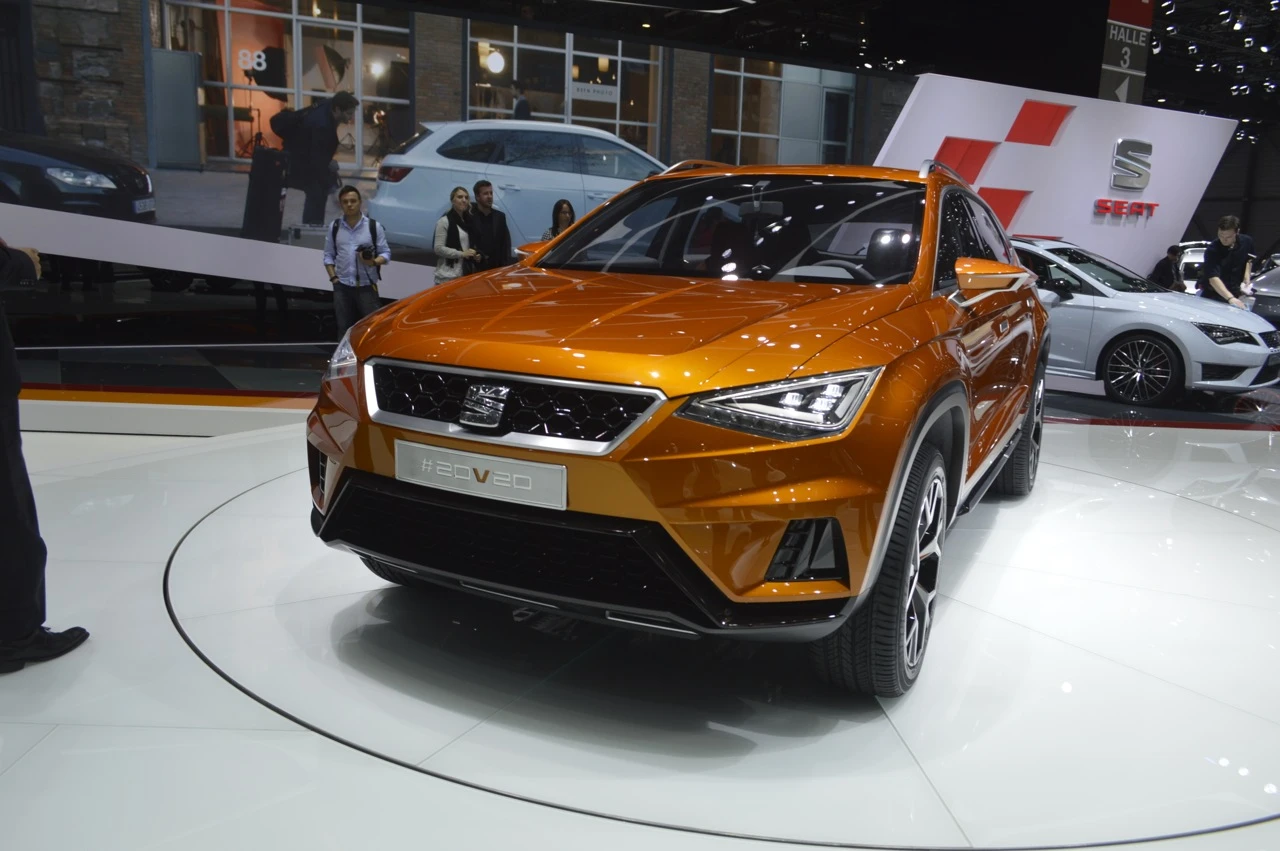 The SEAT 20V20 Concept debuted at the Geneva Motor Show (Photo: C.C. Weiss/Gizmag)