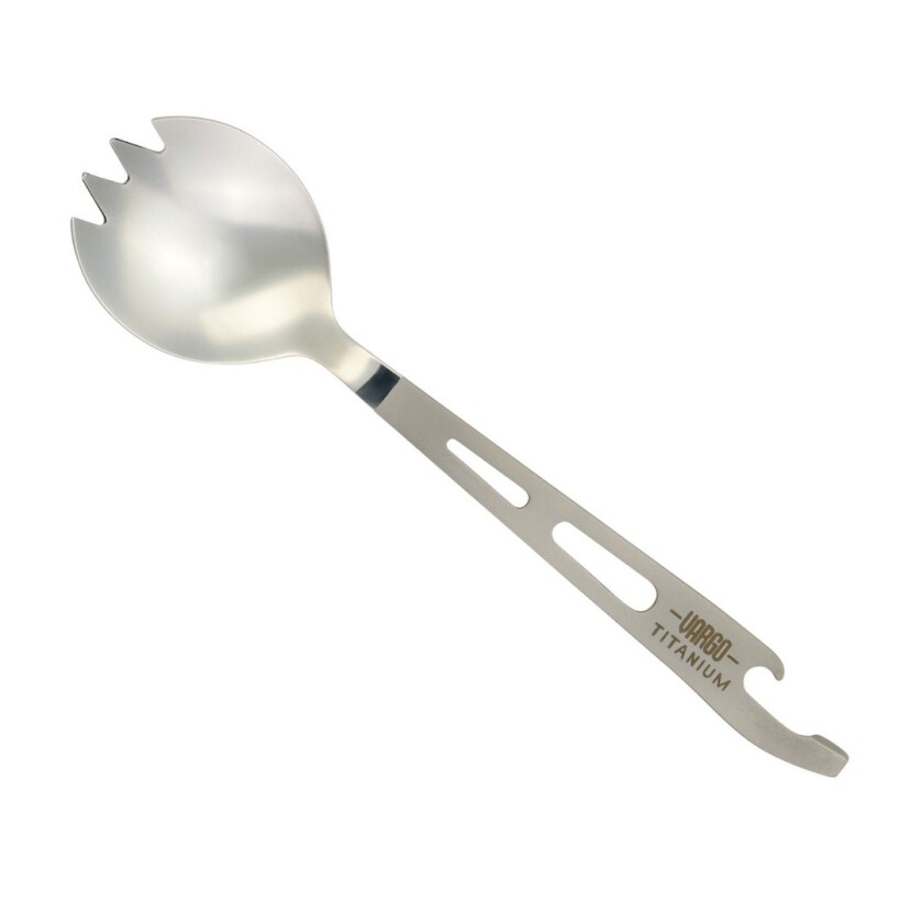 The Titanium Scork weighs just 12 g (0.4 oz)