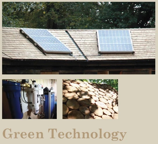Blue Forest offers a complete sustainable system that includes solar energy