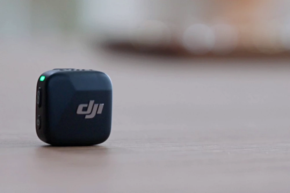 Each transmitter has tiny notches on either side of the microphone that make it simple to snap on one of the windmuffs